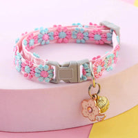 Colorful Pet Collar With Bell for Cats & Small Dogs