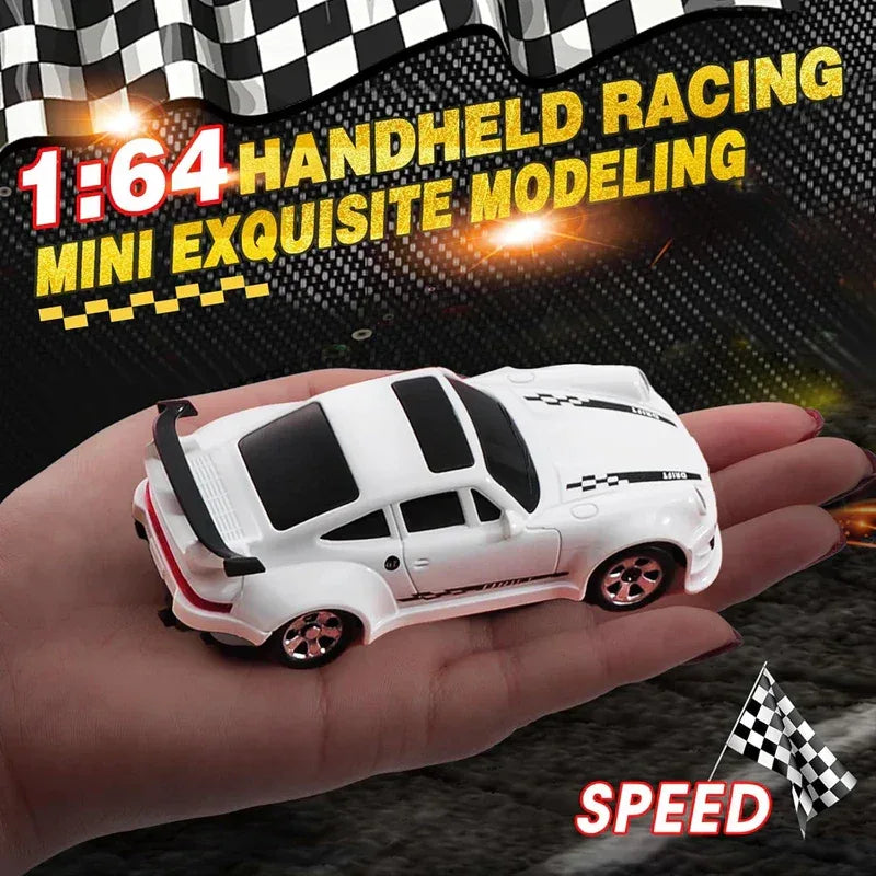 1/64 High-Speed Drift RC Car 4WD Remote Control Mini Racing Toy - BIG FRENCHIES
