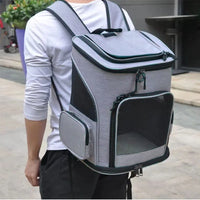 Expandable Pet Carrier Backpack – Travel Bag - BIG FRENCHIES