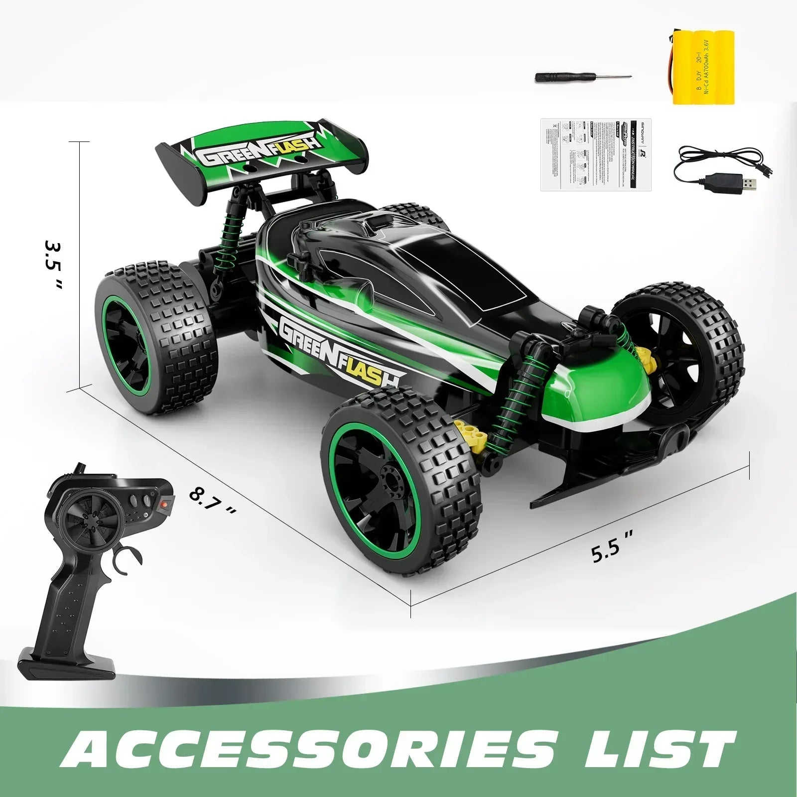 Sinovan RC Car High Speed Radio Controlled Drift Machine Toy - BIG FRENCHIES
