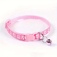 Colorful Adjustable Cat Collar with Bell - BIG FRENCHIES