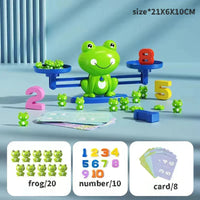 Frog Balance Math Toy | Kids Educational Addition & Subtraction Game - BIG FRENCHIES
