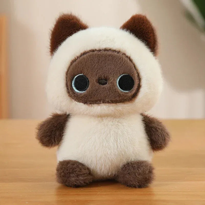 Cute Sitting Animal Plush Toys – Red Panda, Fox, Sloth & More - BIG FRENCHIES