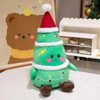 Cute Christmas Plush Toys – Santa, Elk, Snowman & Gingerbread Doll - BIG FRENCHIES