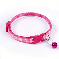 Colorful Adjustable Cat Collar with Bell - BIG FRENCHIES