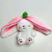 Cute Music Luminous Breathing Doll with Motion Lights Plush Baby Sleeping Toys Bunny Soft Cartoon Plush Doll Early Childhood