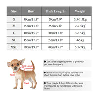 Winter Warm Plush Dog Sweater – Soft Pet Coat for Small Dogs & Puppies - BIG FRENCHIES