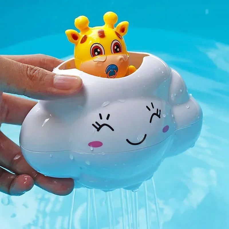 Baby Bath Toy – Cute Cloud Water Sprayer & Swimming Bath Toy - BIG FRENCHIES