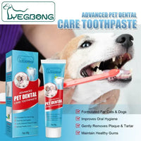 Complete Pet Toothbrush And Toothpaste Kit - BIG FRENCHIES