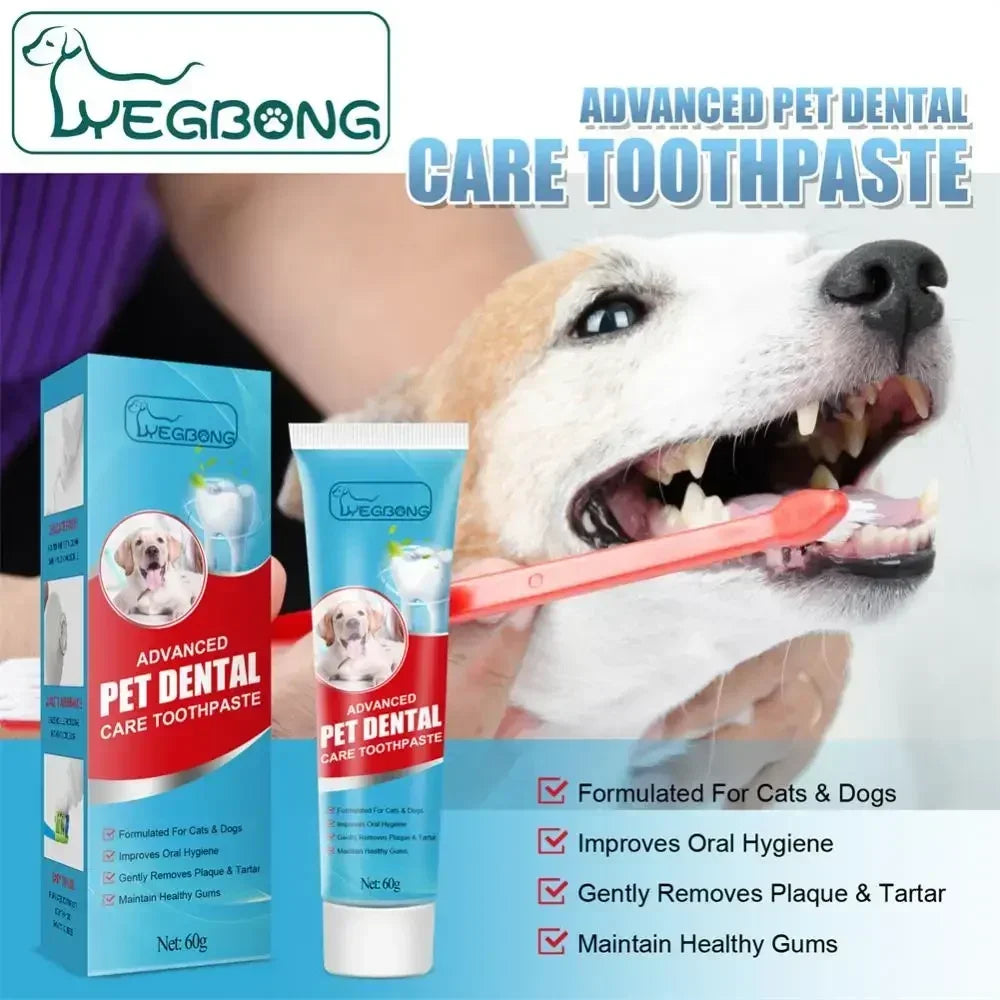 Complete Pet Toothbrush And Toothpaste Kit - BIG FRENCHIES