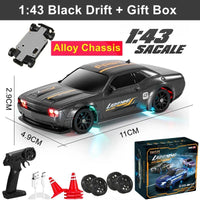 1/64 4WD High-Speed Drift RC Car – Mini Remote Control Racing Toy for Kids & Adults