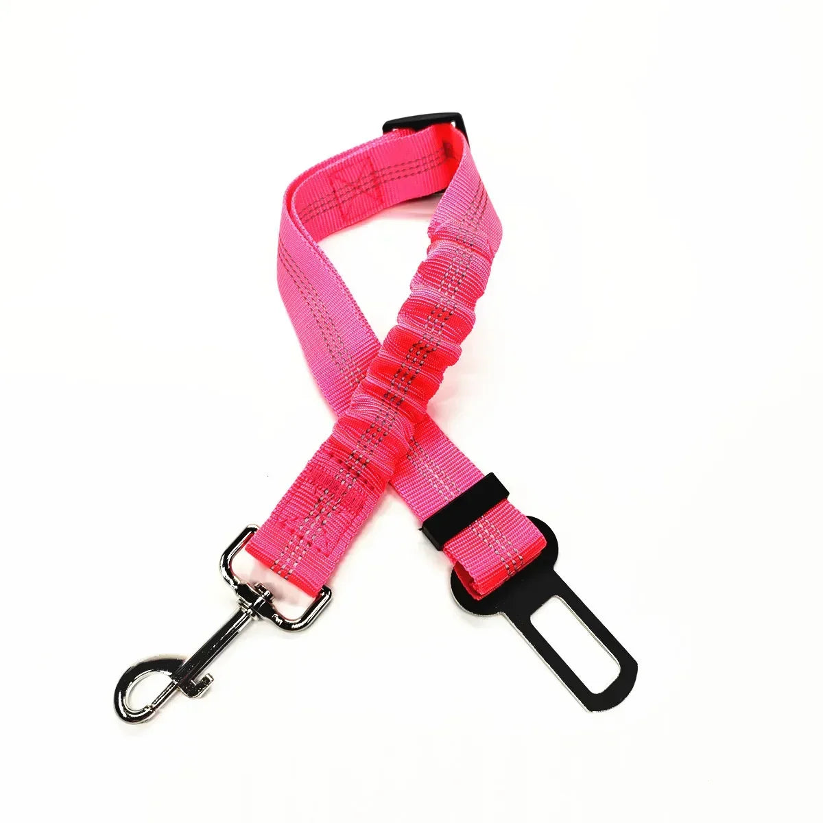 Pet Car Seat Belt Harness – Adjustable Safety Clip for Dogs & Cats - BIG FRENCHIES