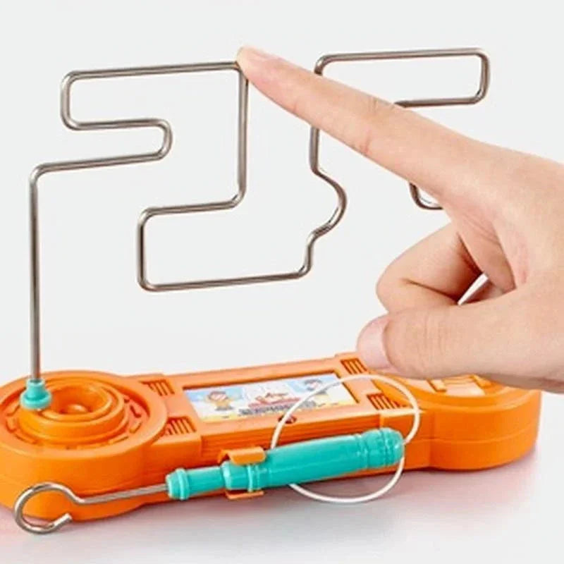 Kids Electric Shock Maze Toy – Science Learning & Party Fun Game
