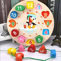 Montessori Wooden Building Blocks – Educational Color & Shape Toy - BIG FRENCHIES