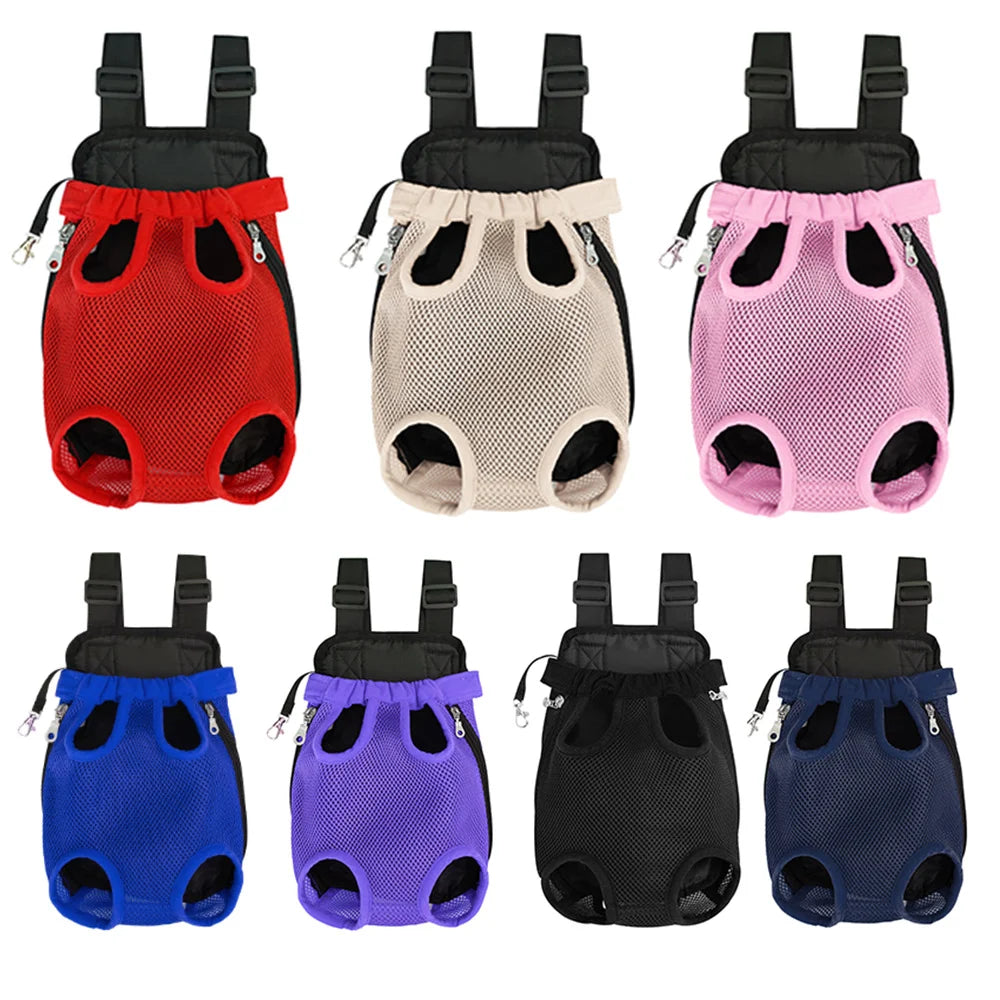 Breathable Cat Backpack Carrier for Outdoor Adventures - BIG FRENCHIES