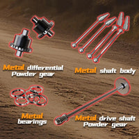 9522PRO 1:16 RC Car - 85KM/H Brushless 4WD Off-Road Drift Racing Truck with LED Lights, Professional High-Speed Remote Control Car