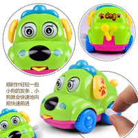 Clockwork Winding Toy Car – Cute Cartoon Animal Kids Gift - BIG FRENCHIES