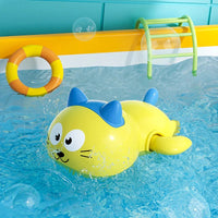 Baby Bath Toys - Swimming Clockwork Dolls & Tortoise | Fun & Safe Water Play for Kid