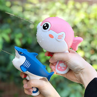 Kids Water Gun Summer Toy – Shark & Puffer Fish Outdoor Water Play - BIG FRENCHIES