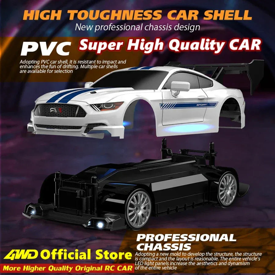 4WD RC Drift Car GTRPRO AE86PRO 4x4 Racing Remote Control Toy - BIG FRENCHIES