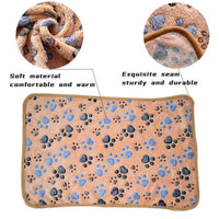 Soft Fluffy Pet Blanket – Cute Cartoon Pattern - BIG FRENCHIES