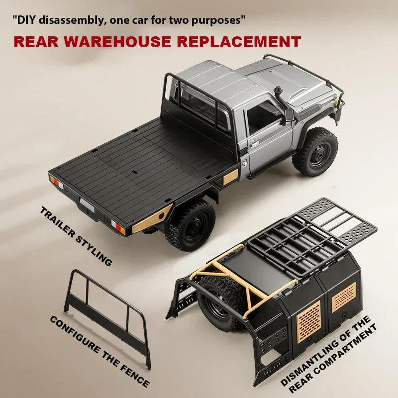 ZWN MN82 MN82S 1/12 RC Pickup Truck 4WD Off-Road Climbing Toy - BIG FRENCHIES