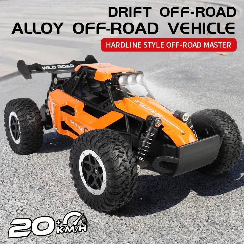 ZWN 1:16/1:20 RC Car 2WD Off-Road Remote Control Car with LED Light - BIG FRENCHIES