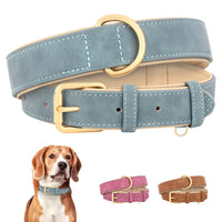 Premium Leather Dog Collar for Style and Durability - BIG FRENCHIES