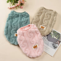 Soft Cozy Cat Sweater – Winter Fleece Vest for Sphynx & Small Dogs - BIG FRENCHIES