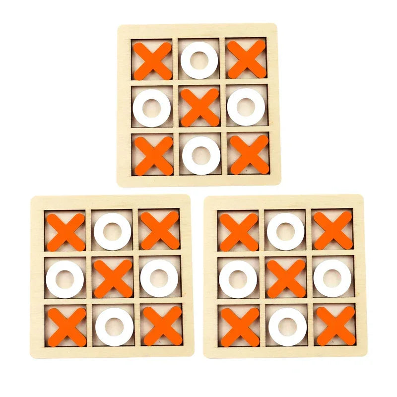 Montessori Wooden Mini Chess Puzzle Game – Brain Training Toy for Kids - BIG FRENCHIES