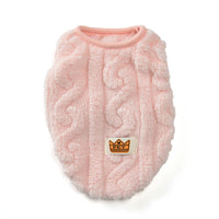 Soft Cozy Cat Sweater – Winter Fleece Vest for Sphynx & Small Dogs - BIG FRENCHIES