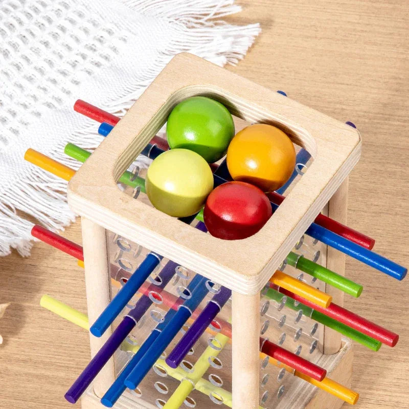 Wooden Stick Board Game | Montessori Parent-Child Interaction Toy - BIG FRENCHIES