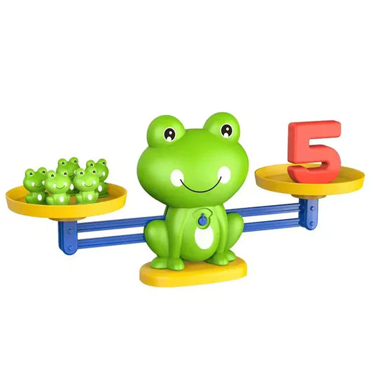 Frog Balance Math Toy | Kids Educational Addition & Subtraction Game - BIG FRENCHIES