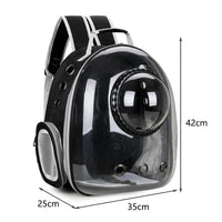 Space Capsule Pet Backpack – Ventilated Travel Carrier - BIG FRENCHIES