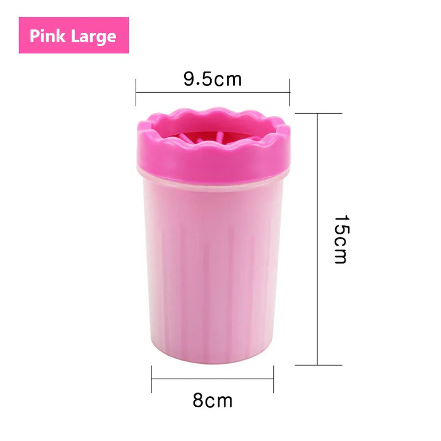 Pet Paw Cleaning Cup – Portable Silicone Dog & Cat Foot Washer | Removable Mud Cleaner (S/L/XL Sizes) - BIG FRENCHIES