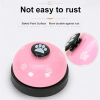 Pet Training Dinner Bell Toy – Interactive Training Tool for Dogs & Cats - BIG FRENCHIES