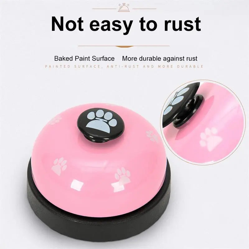 Pet Training Dinner Bell Toy – Interactive Training Tool for Dogs & Cats - BIG FRENCHIES