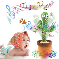Dancing Cactus Toy – Talking, Singing, Wriggling Plush Interactive Toy - BIG FRENCHIES