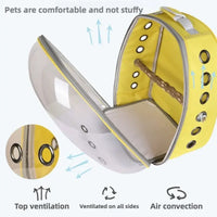 Bird Traval Carrier Cage Clear Backpack to Carry Parakeet Cockatiel Parrot with Metal Tray Wood Perch  parrot cage  bird nest