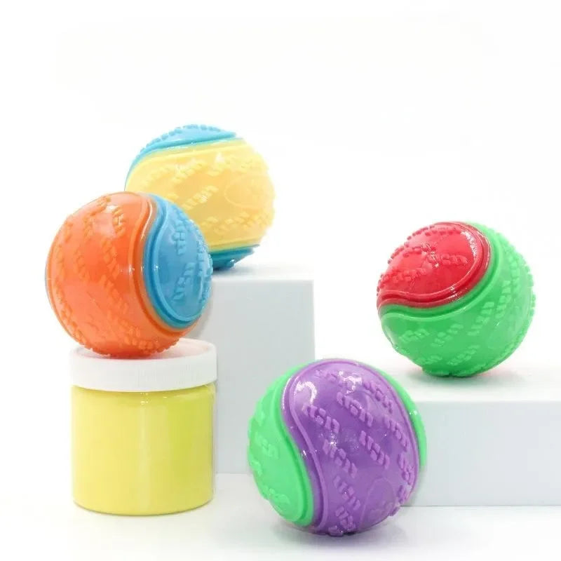 6Pcs Squeaky Dog Balls – Interactive Chew Toys for Dogs - BIG FRENCHIES