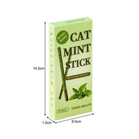 6PCS Natural Matatabi Cat Sticks – Silvervine Teeth Cleaning Treat & Cat Chew Toy - BIG FRENCHIES
