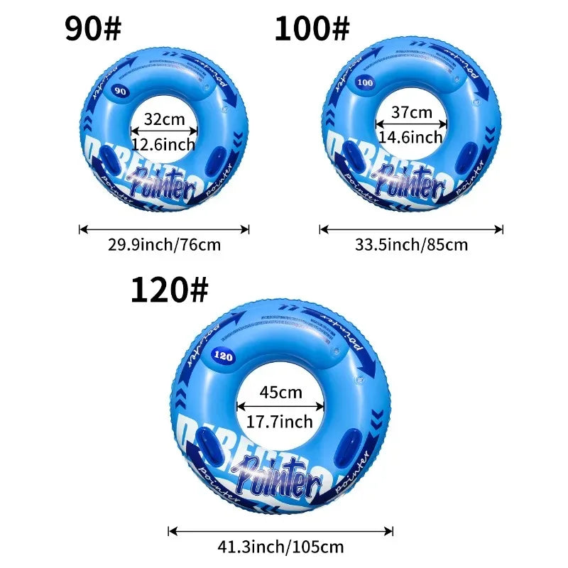 Double Airbag Swimming Ring Anti-Roll Inflatable Float for Kids & Adults - BIG FRENCHIES