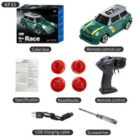 2025 KF20 1:64 Drift RC Car 4-Wheel Remote Control Racing Toy - BIG FRENCHIES