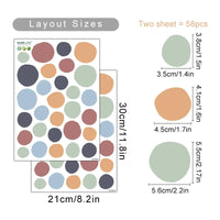 Retro Nursery Peel and Stick Stickers