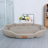 Pet Sofa Bed – Large Dog & Cat Sleeping House | Winter Warm Cushion Mat for Big Pets - BIG FRENCHIES