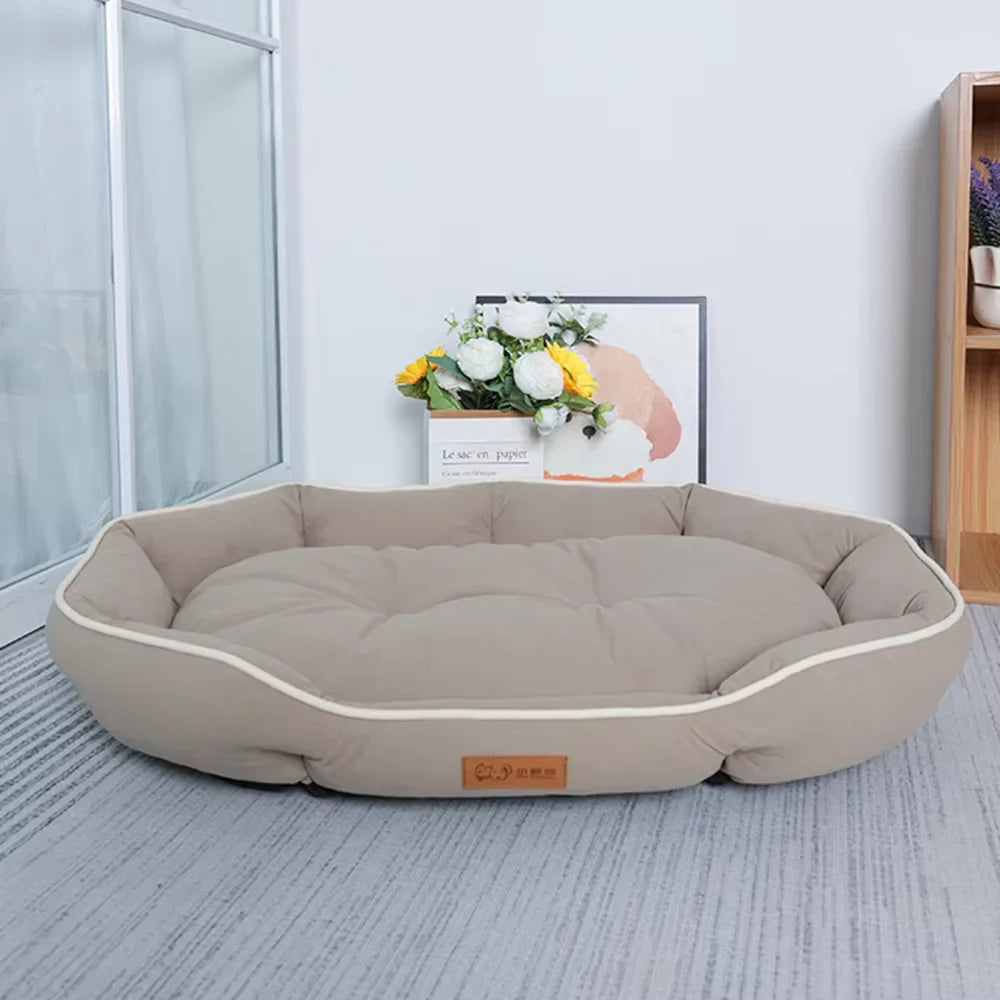Pet Sofa Bed – Large Dog & Cat Sleeping House | Winter Warm Cushion Mat for Big Pets - BIG FRENCHIES