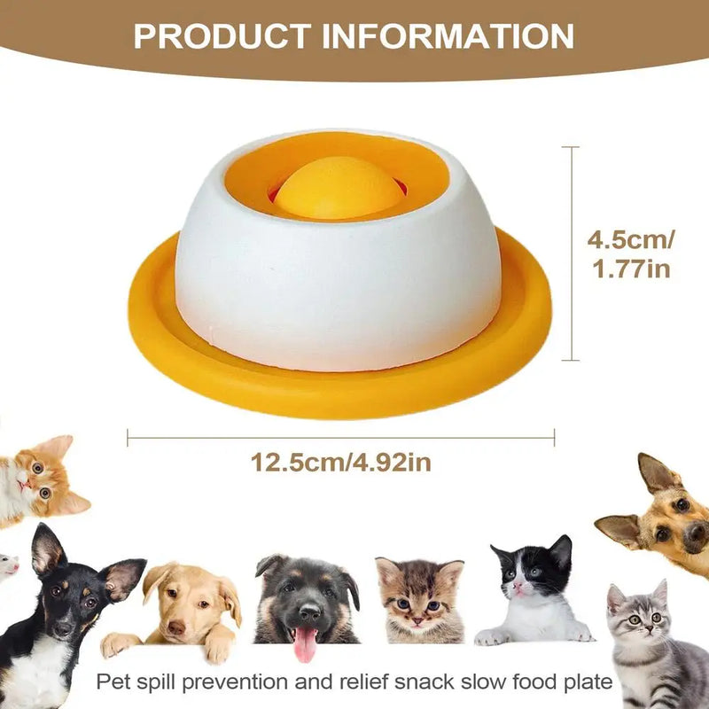Pet Feeding Accessories Dog Treat Toy Puzzle Toys For Bored Puppy Slow Feeder Puppy Supplies For Healthy Eating Food Crate-Dog Toys-BIG FRENCHIES-The Shopper Stop