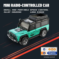 6601Green RC Car MINI Alloy 1/64 Remote Control Toy for Kids - BIG FRENCHIES