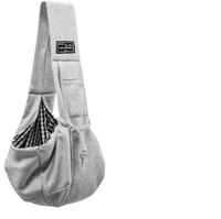 Cotton Dog Sling Carrier – Crossbody Travel Bag - BIG FRENCHIES