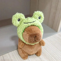 Cute Capybara Plush Toy Hoodie – Small Winged Stuffed Doll for Kids